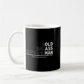 Funny Dad Old Man Grandpa Gag Birthday Fathers Day コーヒーマグカップ (左)