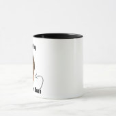 Funny Dad Photo Face Mug - Custom Joke Gift マグカップ (中央)