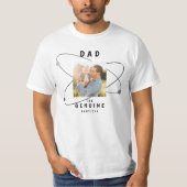 Funny Dad Science Geek Genuine Particle Joke T-Sh Tシャツ (正面)