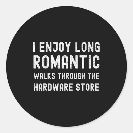 Funny Dad Shirts Fathers Day Tools Christmas Handy ラウンドシール (正面)