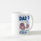 Funny Dad Tax Mug – Father’s Day コーヒーマグカップ (正面右)