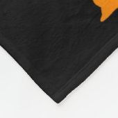 Funny Dad To The Bone Skeleton With Kids Halloween フリースブランケット (角)