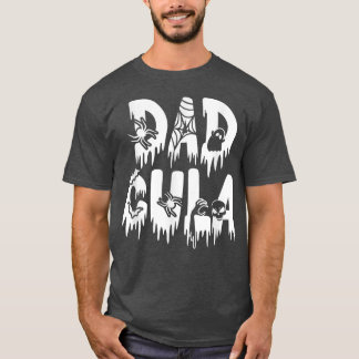 Funny Dadcula Dad Cula Father Costume Family Match Tシャツ