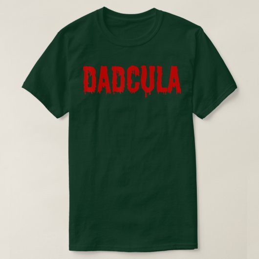 Funny Dadcula Halloween Dad Dracula Costume Momste Tシャツ (デザイン正面)