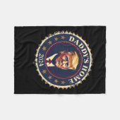 Funny Daddy's Home 2024 Trump We Won Took America  フリースブランケット (正面(横))