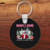 Funny Daddy's Home Trump Pink 2024 Take America Ck キーホルダー (正面)