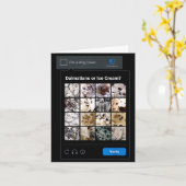 Funny Dalmatian Or Ice Cream Meme Dog Mom Dog Dad  カード (黄色い花)