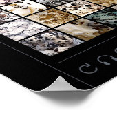 Funny Dalmatian Or Ice Cream Meme Dog Mom Dog Dad ポスター (角)