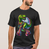 Funny Dancing Dinosaur  Tシャツ (正面)