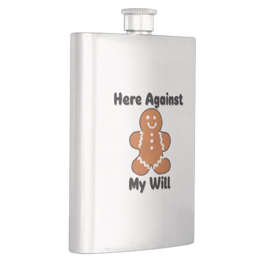 Funny Dark Humor Christmas フラスク (右)