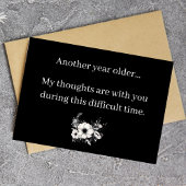 Funny Dark Humor Getting Older Birthday Card カード