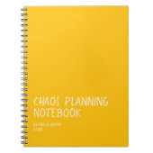 Funny Dark Humor Journal, Sarcastic Notebook, Offi ノートブック (正面)