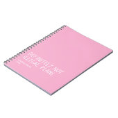 Funny Dark Humor Notebook, Sarcastic Journal,  ノートブック (左側)