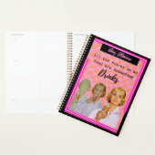 Funny Day Planner/Journal For Women Sassy-Drinks プランナー手帳 (ディスプレー)