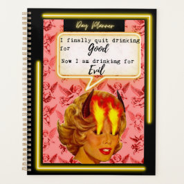 Funny Day Planner/Journal For Women Sassy-Evil プランナー手帳