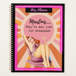 Funny Day Planner/Journal For Women Sassy-Martinis プランナー手帳