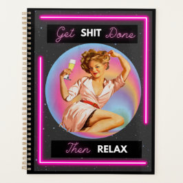 Funny Day Planner/Journal For Women Sassy-Relax プランナー手帳