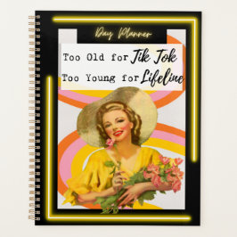 Funny Day Planner/Journal For Women Sassy-TikTok プランナー手帳