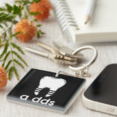 Funny DDS Dentistry キーホルダー (正面右)