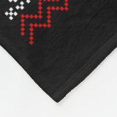 Funny Dear Santa Stop The 67 Madness Ugly Christma フリースブランケット (角)