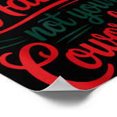 Funny Deck The Hall Not Your Coworkers Christmas Q ポスター (角)