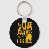 Funny Deer Hunting Quote Gift For Hunters  キーホルダー (正面)