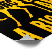 Funny Deer Hunting Quote Gift For Hunters  ポスター (角)