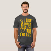 Funny Deer Hunting Quote Gift for Hunters Tシャツ (正面フル)
