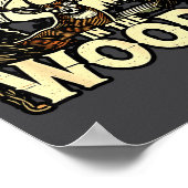 Funny Deer Hunting Quotes Outdoor Hunting Lover De ポスター (角)