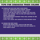 Funny Defend Your Beverage Purple Football  缶クーラー