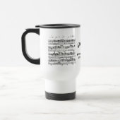 Funny definition of an organist mug トラベルマグ (左)