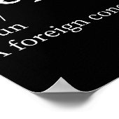 Funny Definition Sleep A Foreign Concept New Paren ポスター (角)