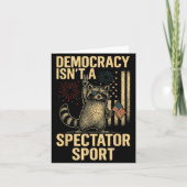 Funny Democracy Isn't A Spectator Srt  カード (正面)
