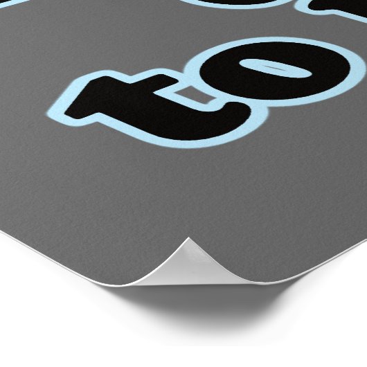 Funny Dental Office Artwork ポスター (角)