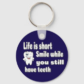 Funny Dental Quote キーホルダー (裏面)