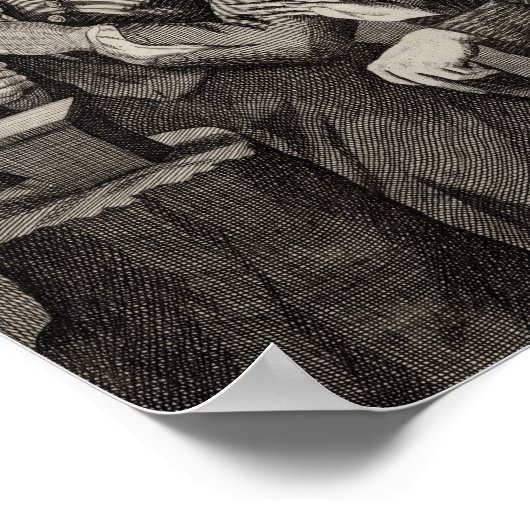 Funny Dentist Office Antique Dentistry Poster ポスター (角)