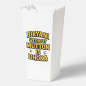 Funny Desi Food Quote Tee フェイバーボックス (裏面)