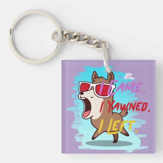 funny design キーホルダー (正面)