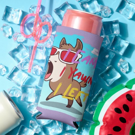 funny design スリム缶クーラー (インサイチュ 夏)