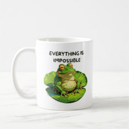 Funny Design for Humor Lovers and Overthinkers コーヒーマグカップ