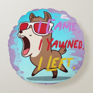 Funny Design throw piliow for your home ラウンドクッション