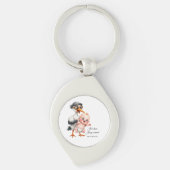 Funny designed keychain baby shower adjustable  キーホルダー (正面)