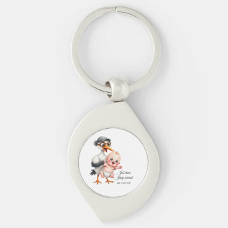 Funny designed keychain baby shower adjustable  キーホルダー