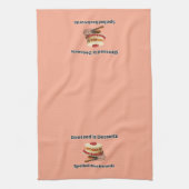 Funny Dessert Kitchen Towel キッチンタオル (縦)