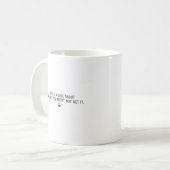 Funny Developer Mug - UDP Joke for Programmers コーヒーマグカップ (正面左)