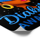 Funny Diabetes Awareness Month Black Women  ポスター (角)