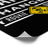 Funny Diaper Changer Duty - Expecting Baby New Dad ポスター (角)