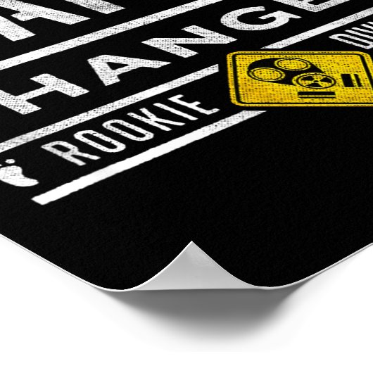 Funny Diaper Changer Duty - Expecting Baby New Dad ポスター (角)