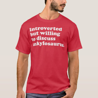 Funny Dinosaur Ankylosaurus Men Women or Kids Tシャツ