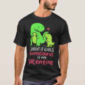 Funny Dinosaur Lover Gift for Son Mamasaurus Is My Tシャツ (正面)